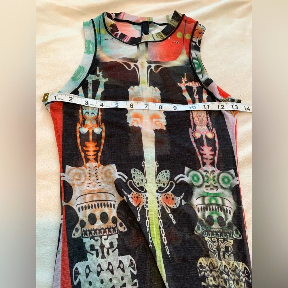 Skims Summer Mesh High Neck Long Dress Size Small Orchid Cabinet Limited Edition - Picture 7 of 15
